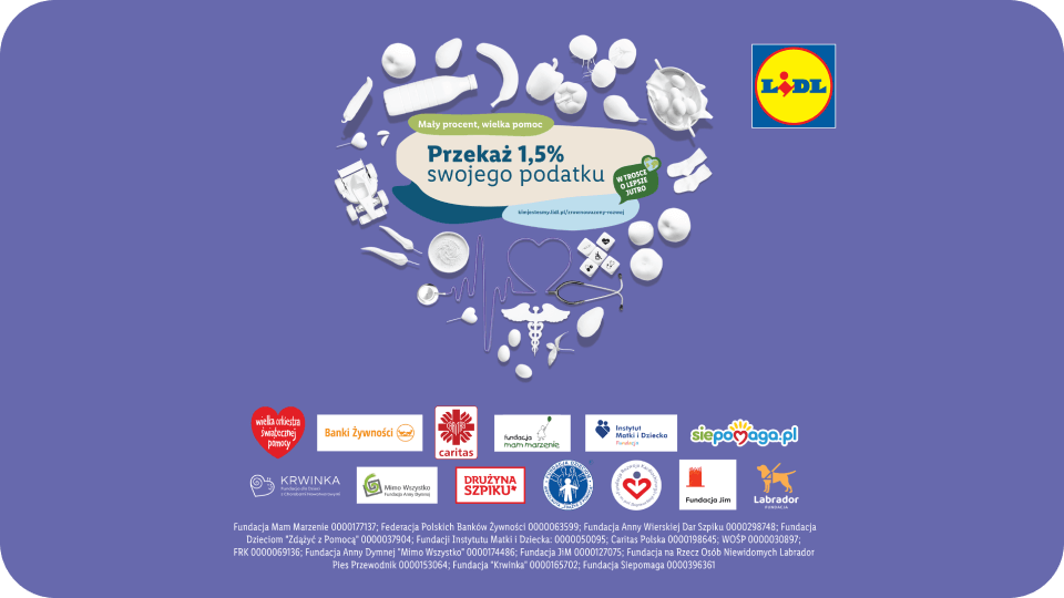 Kampania Lidl “Mały procent, wielka pomoc”